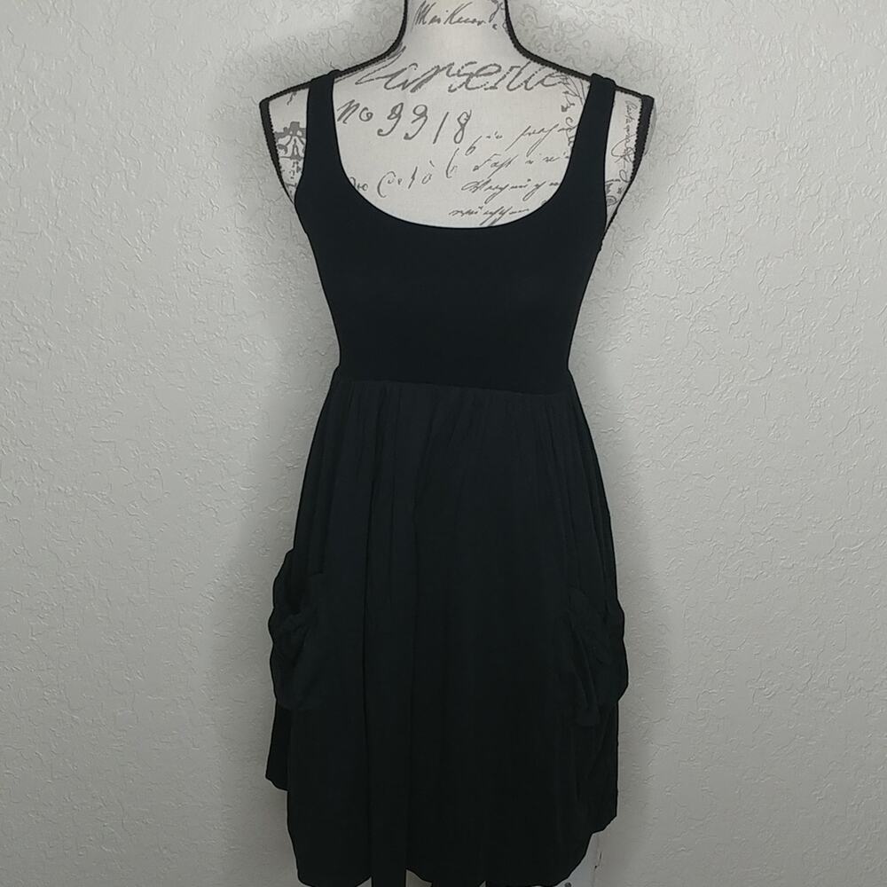 Theory Tank Dress Black One Size Fits All